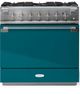 AGA™ Elise 36" Salcombe Blue Pro Style Dual Fuel Range-0
