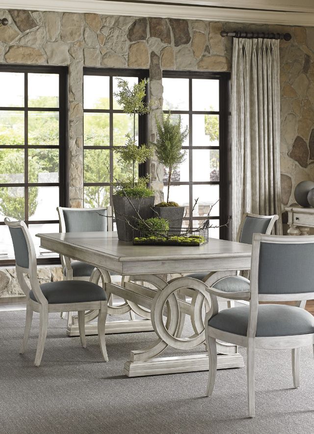 Lexington Home Oyster Bay Montauk White Dining Table-3