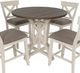 Coast2Coast Home™ Belsey 5-Piece Cream/Gray Counter Height Dining Set-4