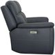 Flexsteel® Sawyer Dark Blue Power Reclining Loveseat with Power Headrest and Lumbar-3