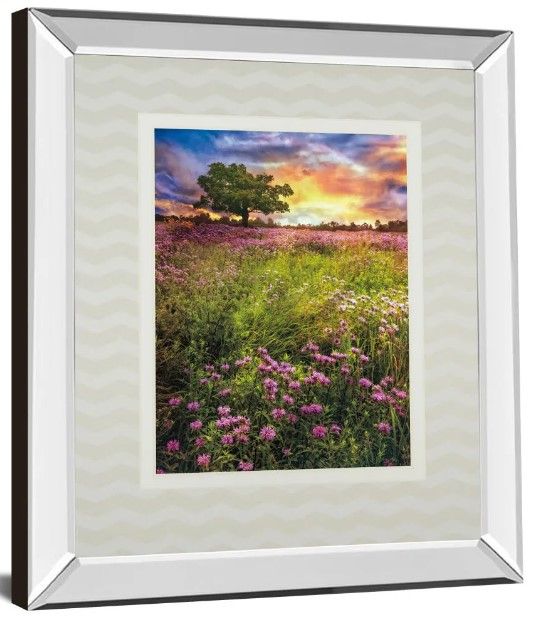 Classy Art Summer Meadows By Celebrate Life Gallery Mirror Framed Wall Art-0