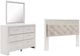 Signature Design by Ashley® Altyra 3-Piece White King Upholstered Panel Headboard Bedroom Set-0