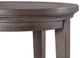 Magnussen Home® Paxton Place Dovetail Gray Round End Table-3