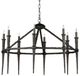 Currey & Company Blackthorn Aged Bronze Chandelier-3