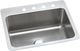 Elkay Lustertone® Classic Lustrous Satin 27" x 22" x 10" 5-Hole Single Bowl Dual Mount Sink-0