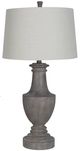 Lamps Per Se Brushed Gray Table Lamp-0