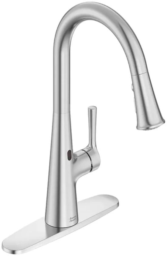 American Standard Southport Stainless Steel Single-Handle Pull-Down Dual Spray Kitchen Faucet-2