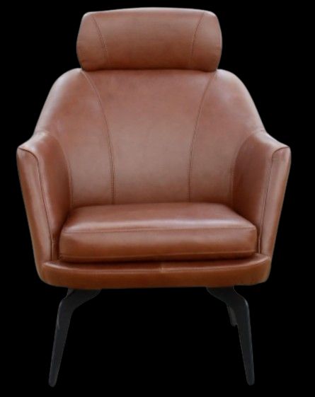 Mazin Furniture Olinda Chocolate Brown Accent Chair-1