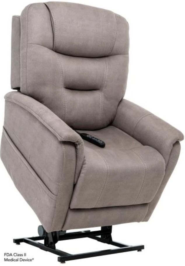Mega Motion® iNFI Elite Stonewash Dove Dual Motor Power Lift Recliner-0