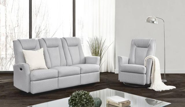 Elran Customizable Langdon Manual Swivel Glider Recliner-1