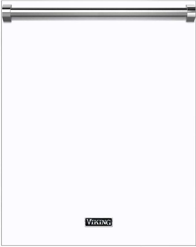 Viking® 5 Series White Professional Dishwasher Door Panel-0
