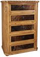 Horizon Home® Lasso Cowhide Brown Chest-0