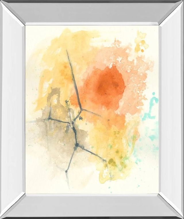 Classy Art Magnetic Shift III by June Erica Vess Mirror Framed Wall Art-0