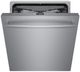 Bosch® 800 Series 24" Stainless Steel Top Control Built-In Dishwasher-3