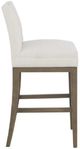 Fairfield® Customizable Entree Dining Pull Short Button Back Bar Stool-2