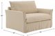 Best® Home Furnishings Oxford Beige Chair-2