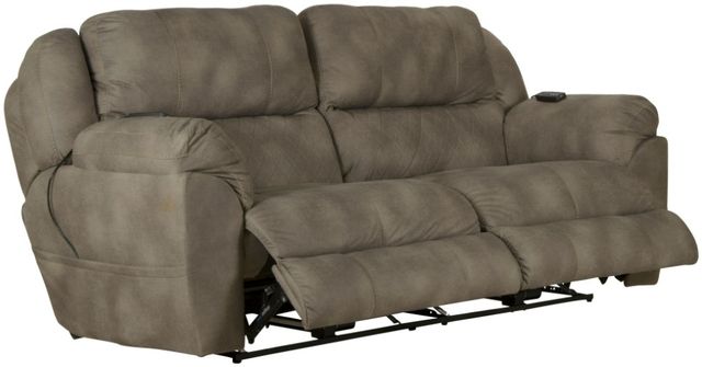 Catnapper® Flynn Fig Power Lay Flat Reclining Sofa with Power Adjustable Headrest and Lumbar and Dual Heat and Massage-1