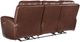 Signature Design by Ashley® Momentum Moves Mahogany Power Reclining Sofa with Adjustable Headrest-1