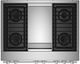 JennAir® Noir™ 36" Stainless Steel Pro Style Dual Fuel Range-3