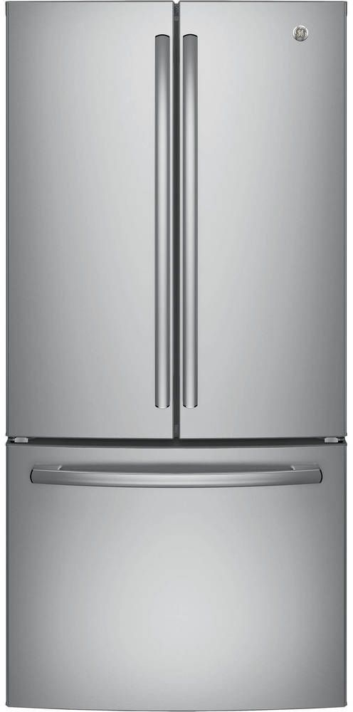 GE® Series 24.8 Cu. Ft. Stainless Steel French Door Refrigerator-0