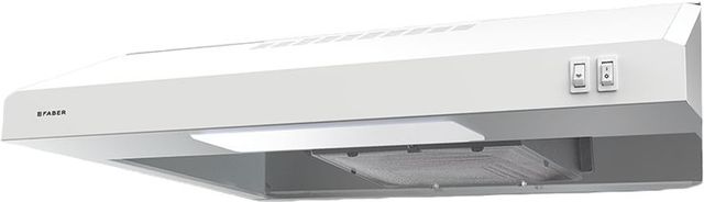 Faber Levante E 24" White Under Cabinet Range Hood-0