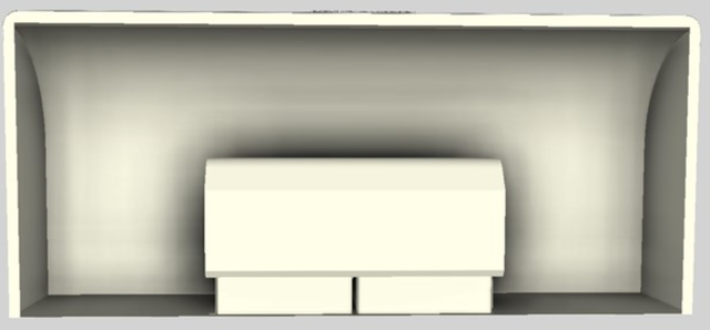 Vent-A-Hood® 48" Biscuit Retro Style Under Cabinet Range Hood-3
