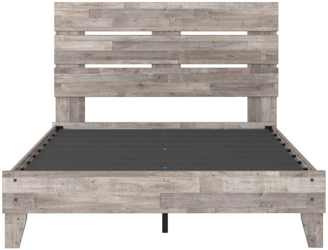Signature Design by Ashley® Neilsville Whitewash Queen Panel Headboard-2