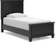 Signature Design by Ashley® Lanolee Black Twin Panel Bed-0