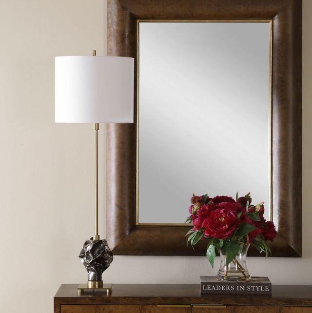 Uttermost® Fiori Dark Bronze Sculptural Buffet Lamp-2