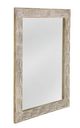 Bassett Mirror Guyton Brown/White Washed Wall Mirror-1