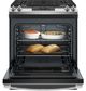 GE® 30" Stainless Steel Slide In Gas Range-2