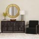 Bassett Mirror Midtown Gold Wall Mirror-4