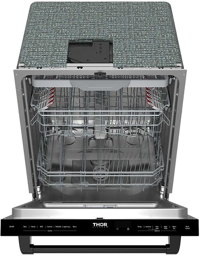 Thor Kitchen 24" Black Top Control Built-in Dishwasher-2