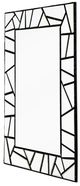 A & B Home Black 28" Wall Mirror-2
