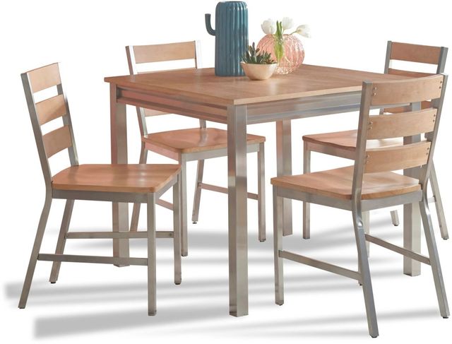 homestyles® Sheffield 5-Piece Brown Dining Set-0