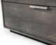 VIG Furniture Modrest Dynasty Dark Shagreen/Stainless Steel Chest-3