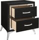 New Classic® Home Furnishings Huxley Black Nightstand-3