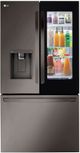 LG 27 Cu. Ft. Black Stainless Steel Smart InstaView® Counter Depth French Door Refrigerator -1
