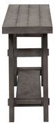 Liberty Furniture Modern Farmhouse Dark Gray Splay Leg Sofa Table-2