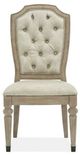 Magnussen Home® Marisol Fawn Dining Side Chair with Upholstered Seat & Back-1