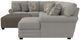 Jackson Furniture Livingston 4-Piece Linen U-Shape Sectional-2