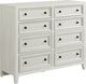 Emerald Home Woodinville Gypsum Whitewash Dresser-0