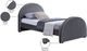 Meridian Furniture Brody Grey Twin Bed-3