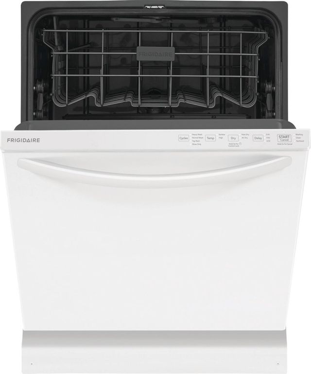 Frigidaire® 24" White Top Control Built In Dishwasher-3