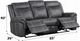 ACME Furniture Zubaida Dark Gray Power Reclining Sofa-2
