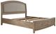 Liberty Furniture Avalon 4-Piece Burnished Beige King Upholstered Bedroom Set  -2