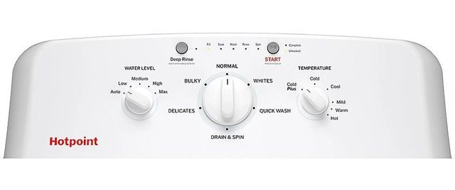 Hotpoint® White Top Load Washer & Electric Dryer Laundry Pair-2