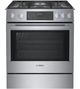 Bosch 800 Series 30" Stainless Steel Slide-In Dual Fuel Range-0