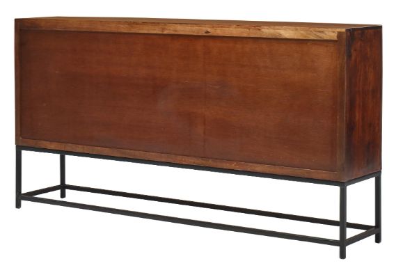Jaipur Furniture Executive Brown 4-Door Cabinet-3