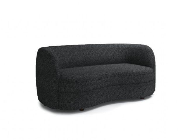 Furniture of America® Versoix Black Loveseat-0